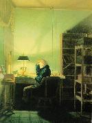 Georg Friedrich Kersting Lesender Mann beim Lampenlicht china oil painting artist
